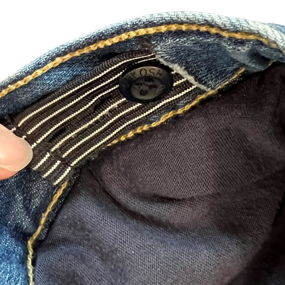 Osh Kosh B'Gosh Vintage Denim Embroidered Floral Skort 6X - Picture 5 of 5